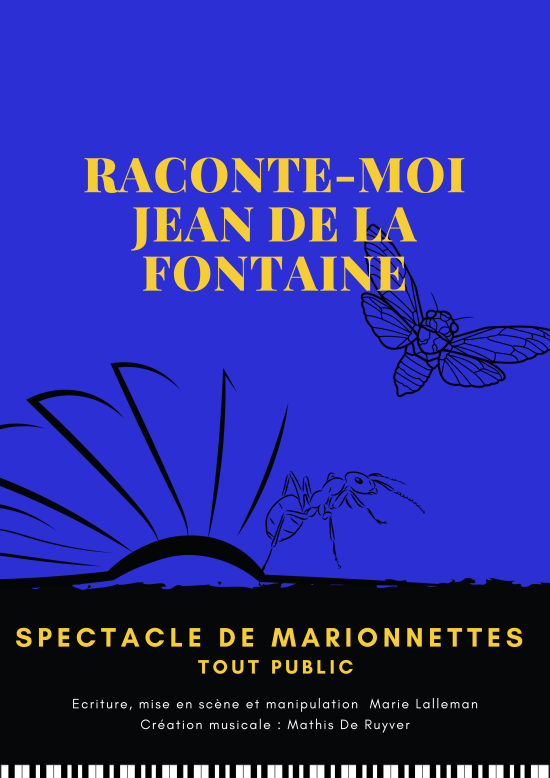 Raconte moi Jean De La Fontaine • Marionnettes • 16h • Espace Agora