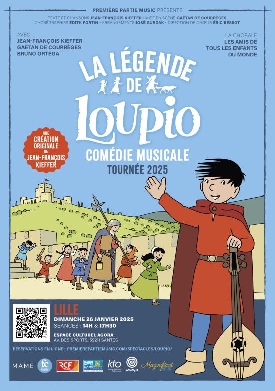 La légende de Loupio • Comédie musicale