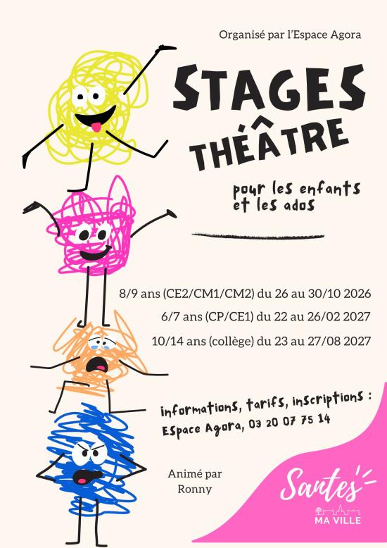 Stage théâtre Enfants/Ados
