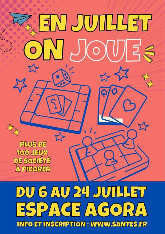 En juillet on joue !