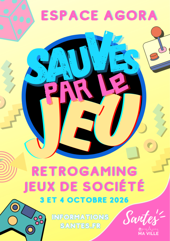 Sauvé par le jeu • salon rétrogaming et jeux de société