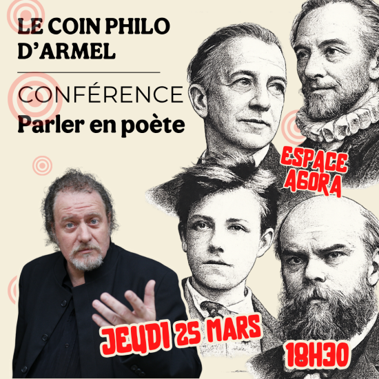 Conférence d'Armel Richard • Parler en poète